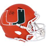 Vinny Testaverde Miami Hurricanes Autographed Riddell AMP Alternate Speed Replica Helmet