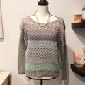 American Eagle Outfitters Sweaters | American Eagle Outfitters Knit Sweater | Color: Blue/Gray | Size: S