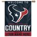 WinCraft Houston Texans Personalized 27'' x 37'' Single-Sided Vertical Banner
