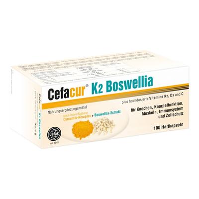 Cefacur K2 Boswellia Hartkapseln 100 St
