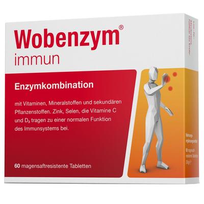 Wobenzym immun magensaftresistente Tabletten 60 St magensaftresistent Image