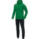 JAKO Herren Trainingsanzug Polyester Classico mit Kapuze, sportgrün, L, M9450