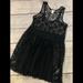 Anthropologie Dresses | Anthro E Eloise Small Black Lace Dress Over Dress | Color: Black | Size: S