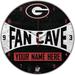 WinCraft Georgia Bulldogs Personalized 14'' Round Wall Clock