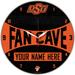 WinCraft Oklahoma State Cowboys Personalized 14'' Round Wall Clock