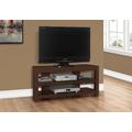 Tv Stand / 42 Inch / Console / Media Entertainment Center / Storage Shelves / Living Room / Bedroom / Laminate / Brown / Contemporary / Modern - Monarch Specialties I 2554