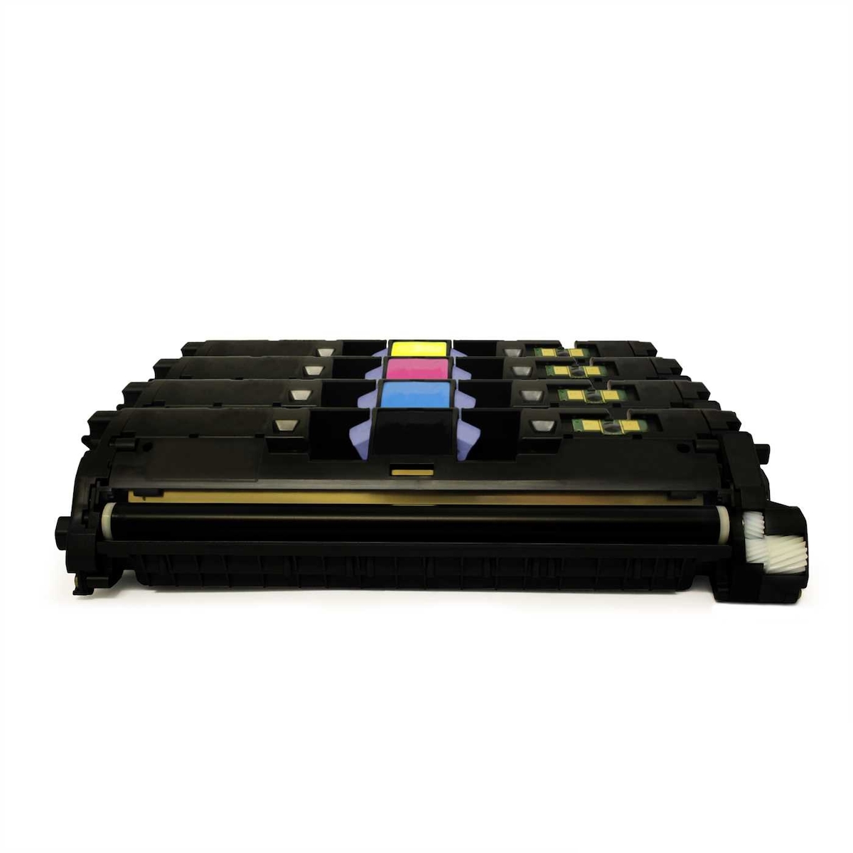 4x Eurotone Toner Alternative für HP C9700A 121A Schwarz C9701A Cyan C9703A Magenta C9702A Gelb Image