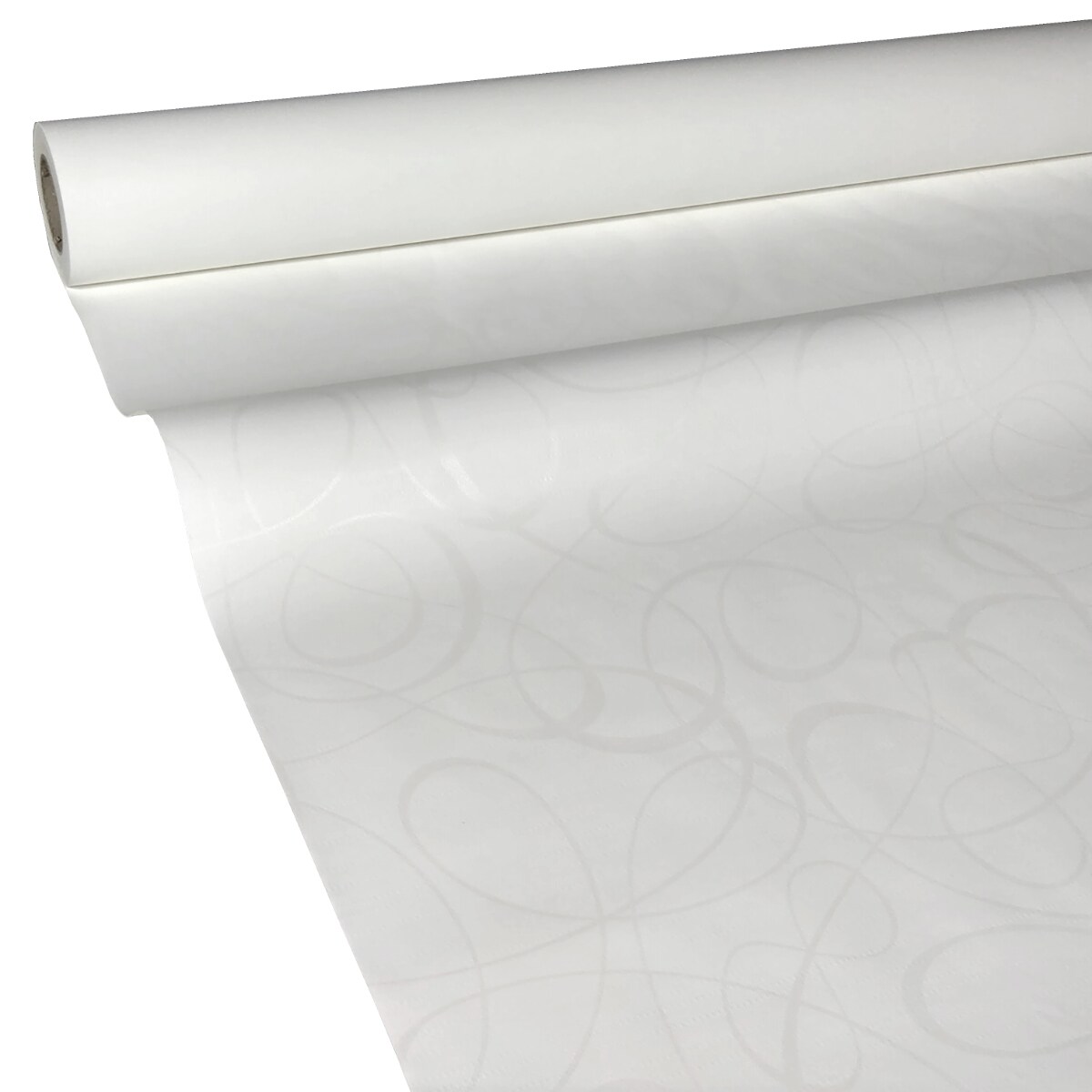 JUNOPAX Papiertischdecke LOOP weiß 50m x 1,15m, nass- und wischfest Image