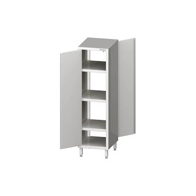 Stalgast Edelstahl Durchreiche-Hochschrank mit Flügeltüren, 500x700x1800 mm, verschweißt Image