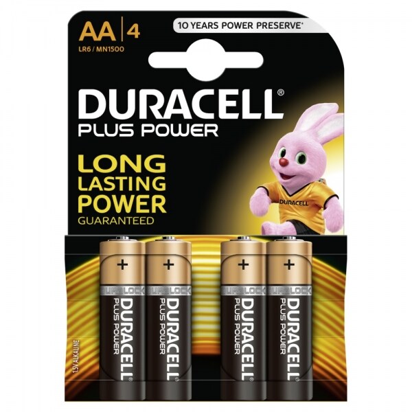 DURACELL Plus PowerMN1500-LR6-AA-Mignon - 4er Blister Image