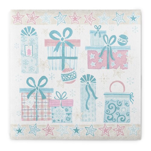 Sovie HOME Weihnachtsserviette Cady in Pastell aus Linclass® Airlaid 40 x 40 cm, 12 Stück Image
