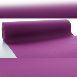 Mank Tischläufer aus Airlaid - AUBERGINE, 40 cm x 24 m, 1 Stück - Tischtuch Tischband Tischwäsche Tischdeckenrolle Image