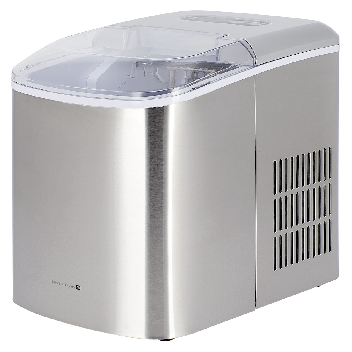 Tarrington House Eiswürfelmaschine IM1216, Edelstahl, 24.8 x 37.2 x 31.5 cm, 2.1 L, 120 W, 12 kg/24 h, silber Image