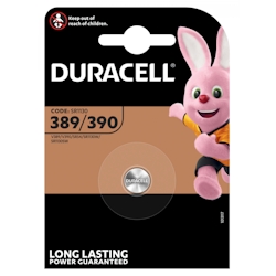 Duracell Silberoxid Uhrenbatterie 389-390-SR54-SR1130SW - 1er Blister Image