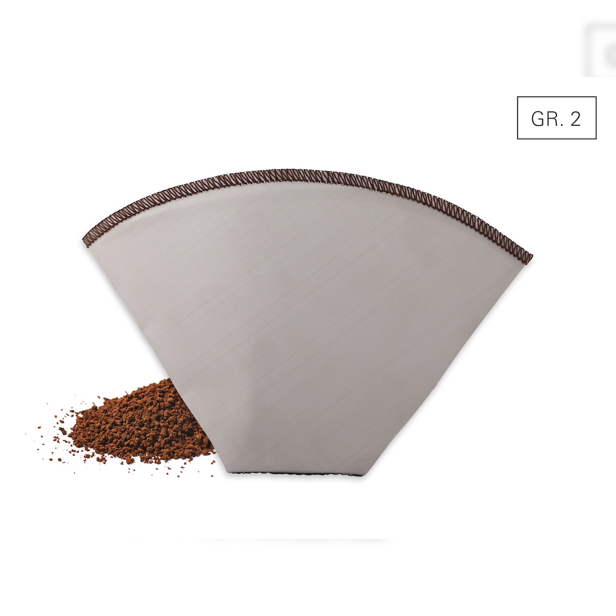 Karl Weis Kaffeedauerfilter faltbar Gr. 2, Edelstahl Image