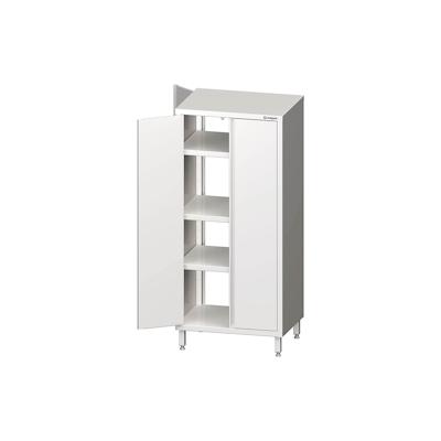 Stalgast Edelstahl Durchreiche-Hochschrank mit Flügeltüren, 1000x500x1800 mm, verschweißt Image