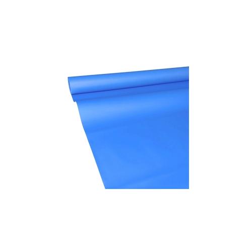 JUNOPAX Papiertischdecke blau 50m x 1,15m, nass- und wischfest