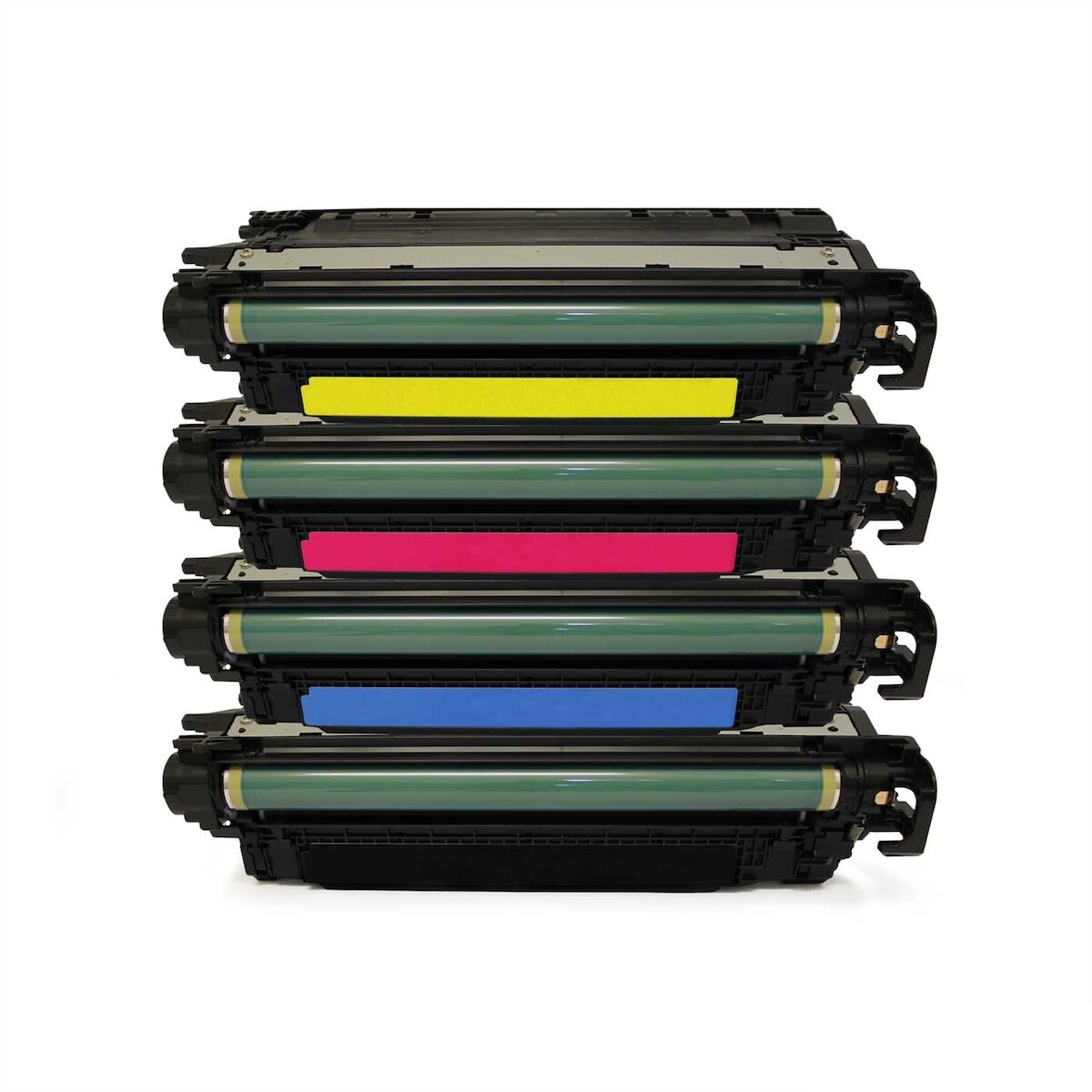 4x Eurotone Toner Alternative für HP CF330X 654X Schwarz CF331A 654A Cyan CF333A Magenta CF332A Gelb Image