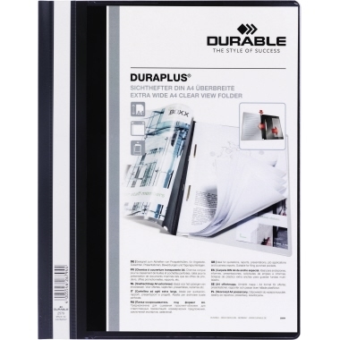 DURABLE Angebotshefter DURAPLUS 257901 DIN A4 PP schwarz Image