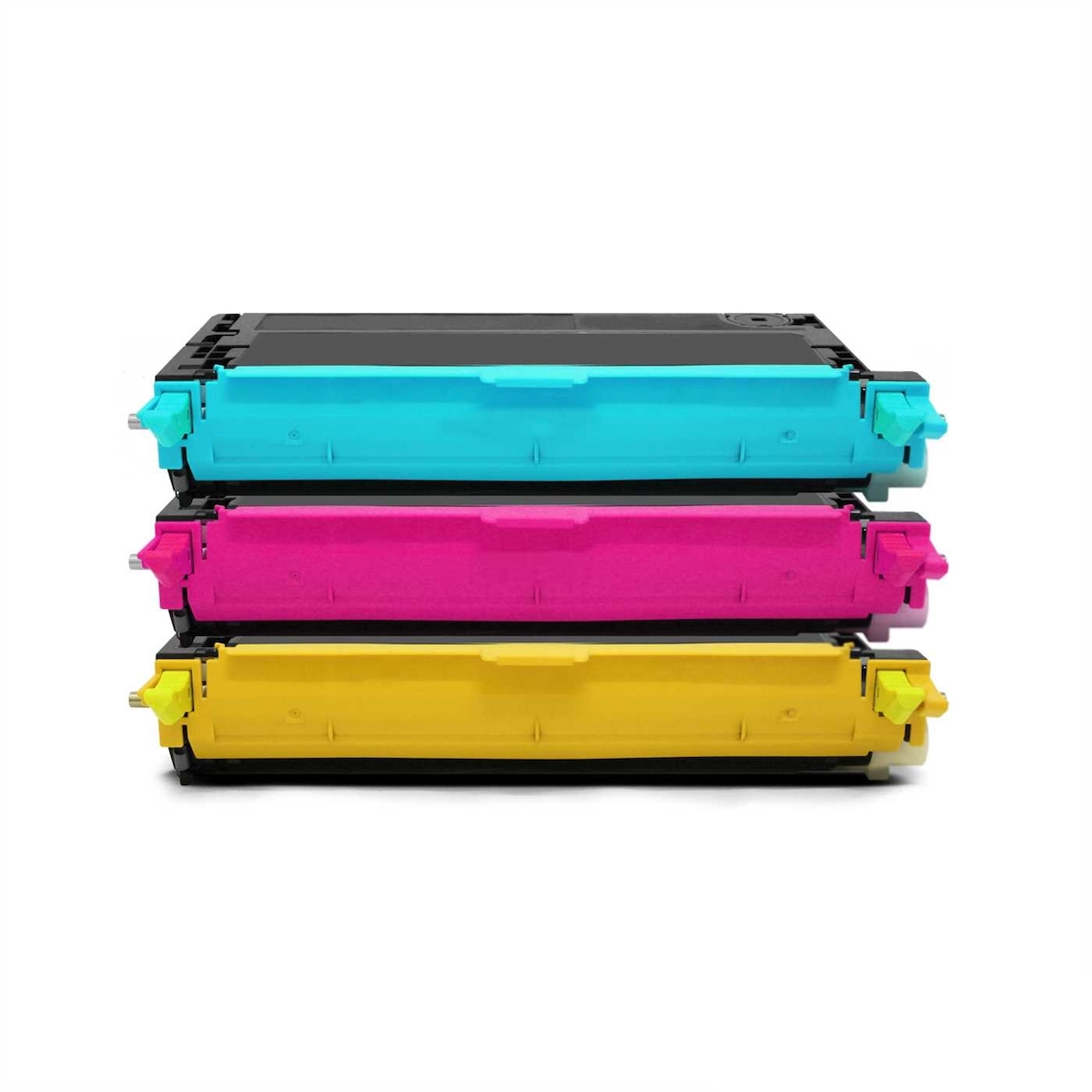 3x Eurotone Toner Alternative für Dell 593-10290 G483F Cyan 593-10292 G484F Rot 593-10291 G485F Gelb Image