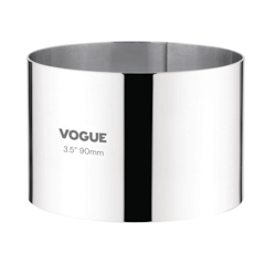 Vogue Moussering Edelstahl 6 x 9cm Image