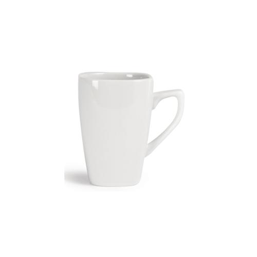 Gastronoble Olympia Whiteware viereckige Kaffeebecher 28,4cl