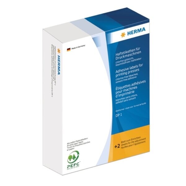 HERMA Haftetiketten DP1, 32 mm Durchmesser, blau Image