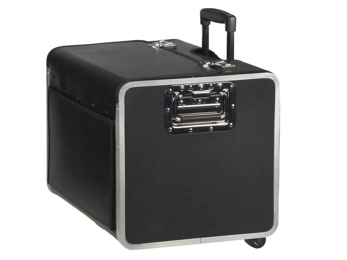 Alassio Transportkoffer für 7 Aktenordner Trolleyauszug Rollen seitl. Griffe Aktenkoffer 45048 Image