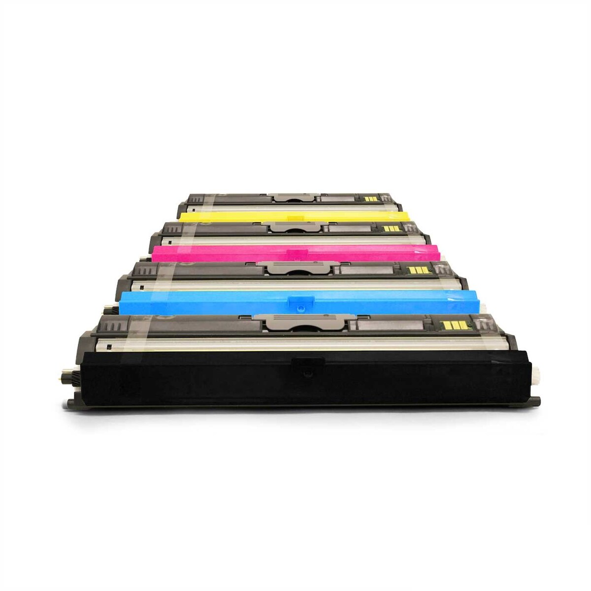 4x Eurotone Toner Alternative für Konica Minolta Magicolor 1600 Schwarz Cyan Magenta Gelb Image