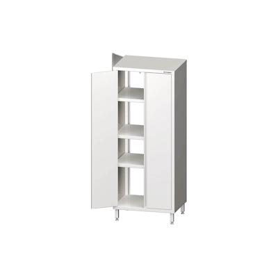 Stalgast Edelstahl Durchreiche-Hochschrank mit Flügeltüren, 700x700x2000 mm, verschweißt Image