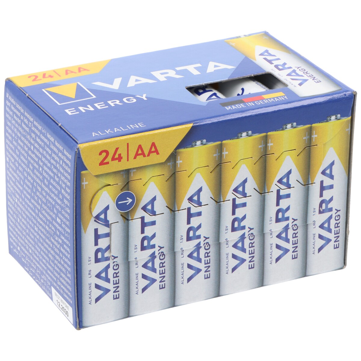 24 Stück Varta AA Mignon LR6 Batterie inklusive kostenloser Aufbewahrungsbox Image