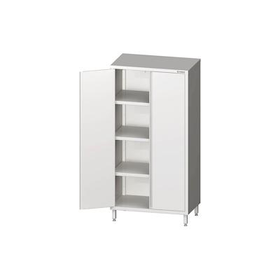 Stalgast Edelstahl Hochschrank mit Flügeltüren, 1000x500x2000 mm, verschweißt Image