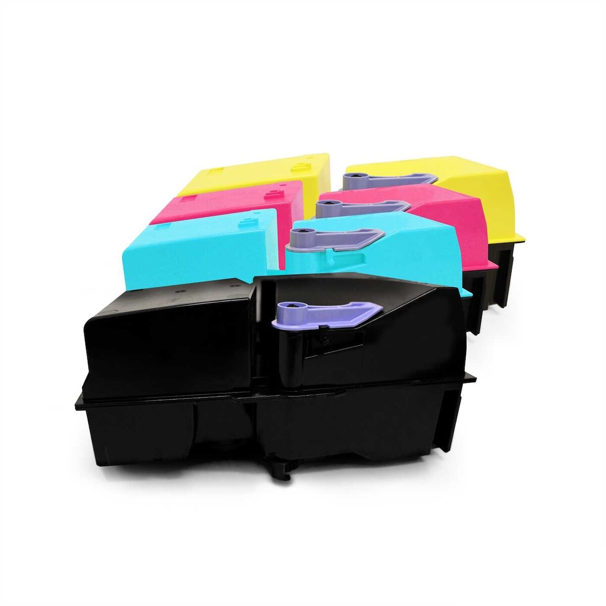 4x Eurotone Toner Alternative für Kyocera TK-825K Schwarz TK-825C Cyan TK-825M Magenta TK-825Y Gelb Image
