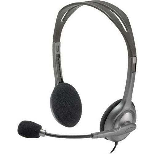 Logitech H111 Verkabelter Kopfhörer mit Mikrofon On-Ear Image