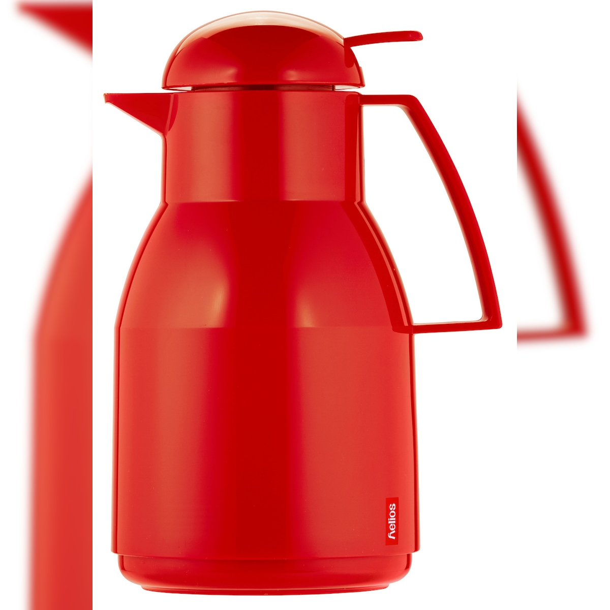 Helios Isolierkanne TOP PUSH 1,0 l rot Image