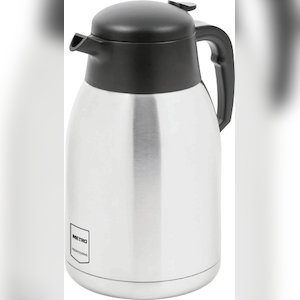 METRO Professional Isolierkanne, Edelstahl, 16 x 14 x 25 cm, 1.9 L, silber Image