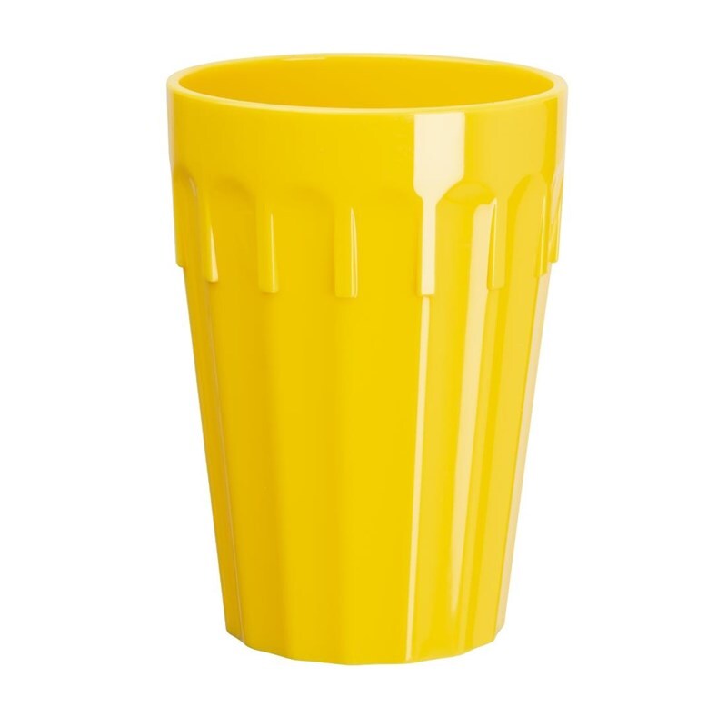 Olympia Kristallon Becher gelb 26cl Image