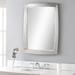 Haskill Brushed Nickel 24" x 34 1/4" Vanity Wall Mirror