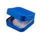 DENTiCASE Set: Patentierte hygienische Aufbewahrungsbox blau + 24 Super Absorber Pads