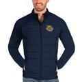 Men's Antigua Navy Marquette Golden Eagles Altitude Full-Zip Jacket