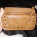 Urban Outfitters Bags | Final Faux Leather Y2k Small Gno Brown Gold Studded Wristlet | Color: Brown | Size: Os