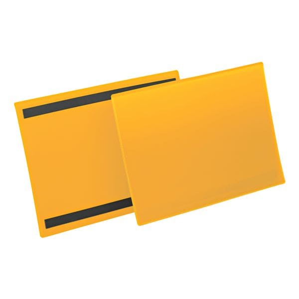 Durable Magnetische Kennzeichnungstasche A4 quer »1745« gelb Image