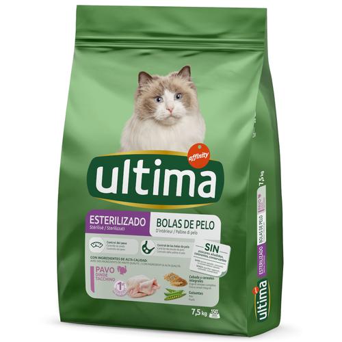 2 x 7,5kg Cat Sterilized Hairball Affinity Ultima Trockenfutter für Katzen