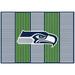 Imperial Seattle Seahawks 5'4" x 7'8" Champion Rug