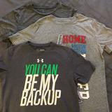 Under Armour Shirts & Tops | Bundle Of 3 Youth Sports T Shirts | Color: Gray | Size: Youth Med &Large