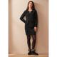 Alcantara®-Kleid, 46 - Schwarz, Damen, aus Polyester