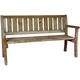 Banc de jardin 3 places en bois - Panama - Marron