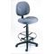 Boss Fabric Drafting Stools with Footring - Gray