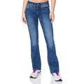 G-STAR RAW Women's Midge Mid Waist Bootcut Jeans, Blue (Faded Blue), 28W / 32L