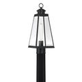 Quoizel Paxton 17 Inch Tall Outdoor Post Lamp - PAX9007MBK